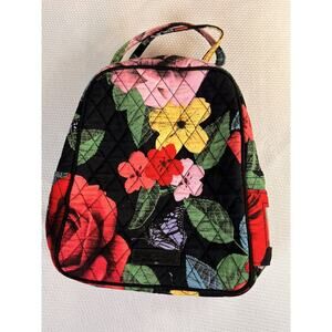 Vera Bradley Pink Red Yellow Blue Floral Lunch Bag